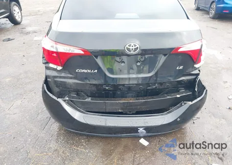 2016 Toyota Corolla Le from USA, damaged, VIN 2T1BURHE5GC554412